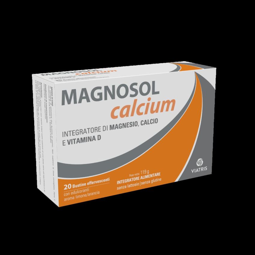 Magnosol Bustine Effervescenti di Calcio - Confezione da 20