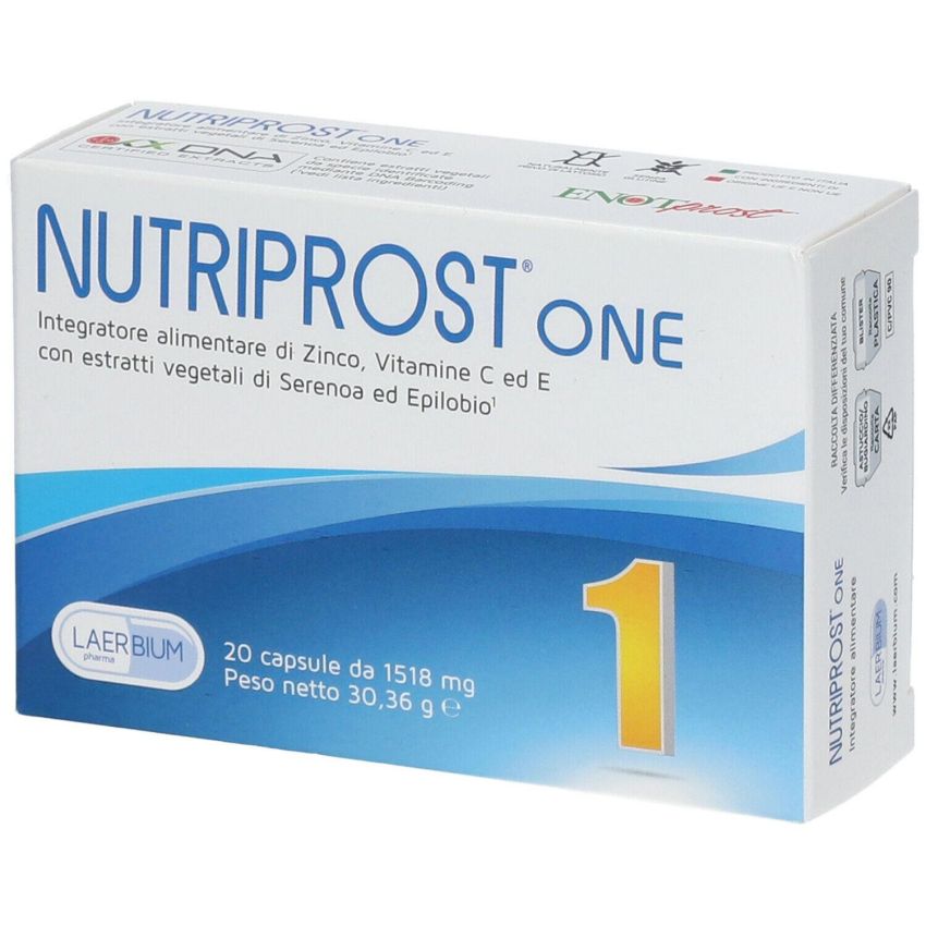 Nutriprost One - 20 Capsule per la Salute Prostatica
