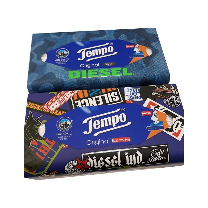 Box di 80 Pezzi Fazzoletti Tempo