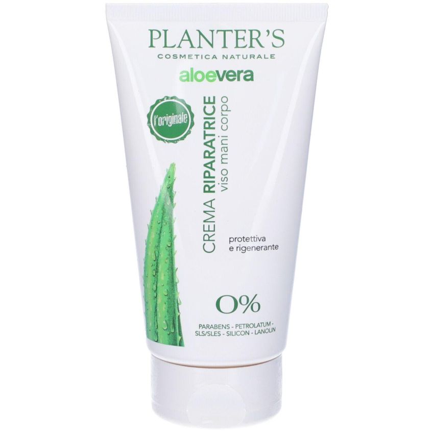 Crema Riparatrice Multiuso all'Aloe Vera di Planter‚Äôs - 150 ml, per Viso, Mani e Corpo