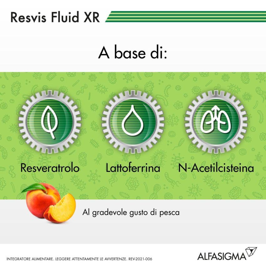Resvis Fluid XR - Confezione da 12 Buste Effervescenti