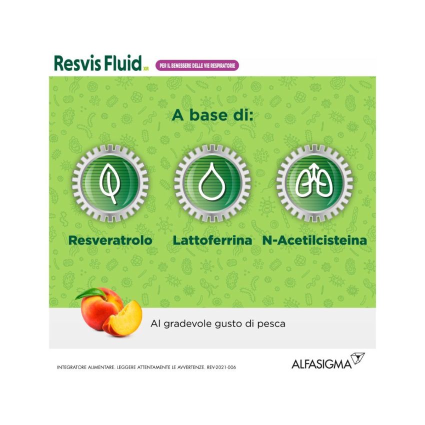 Resvis Fluid XR - Confezione da 12 Buste Effervescenti