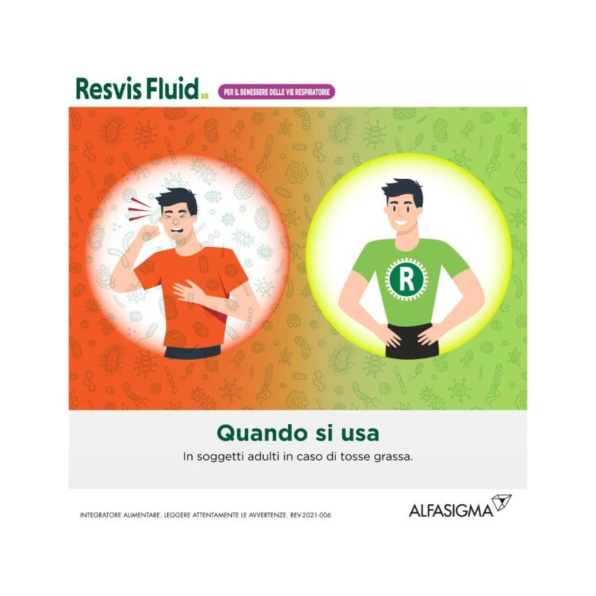 Resvis Fluid XR - Confezione da 12 Buste Effervescenti