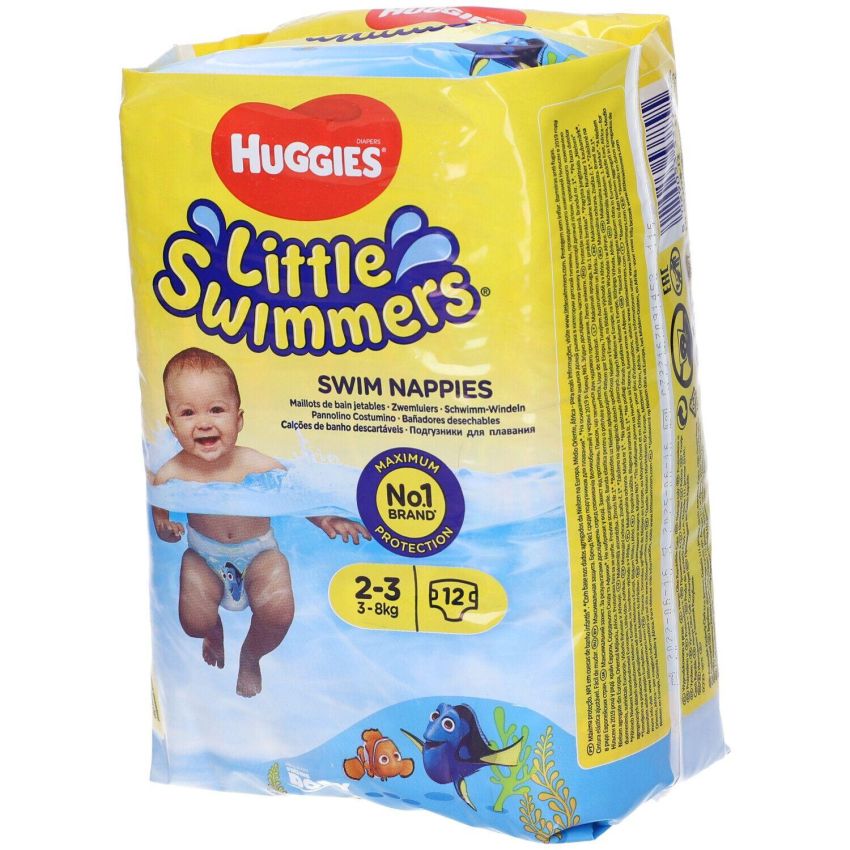 Pannolini Huggies Little Swimmers Taglia S per Bambini 3-8kg