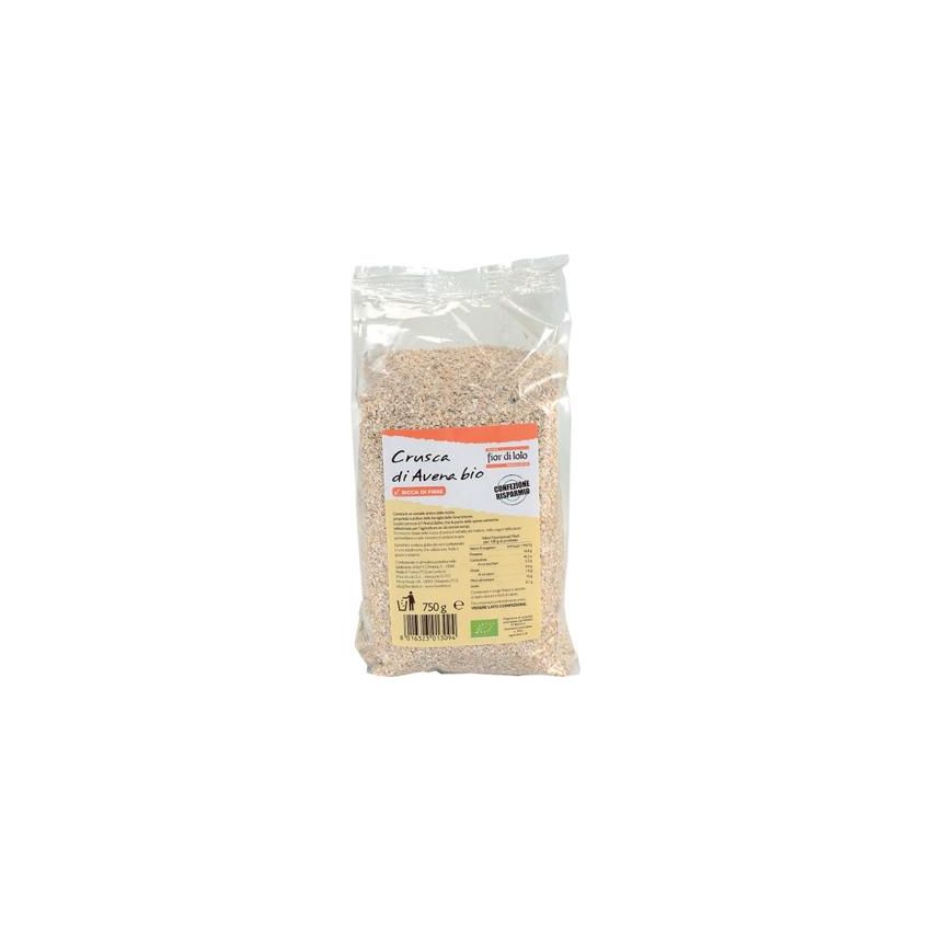 Fior Di Loto Bio Crusca di Avena Biologica - 750g