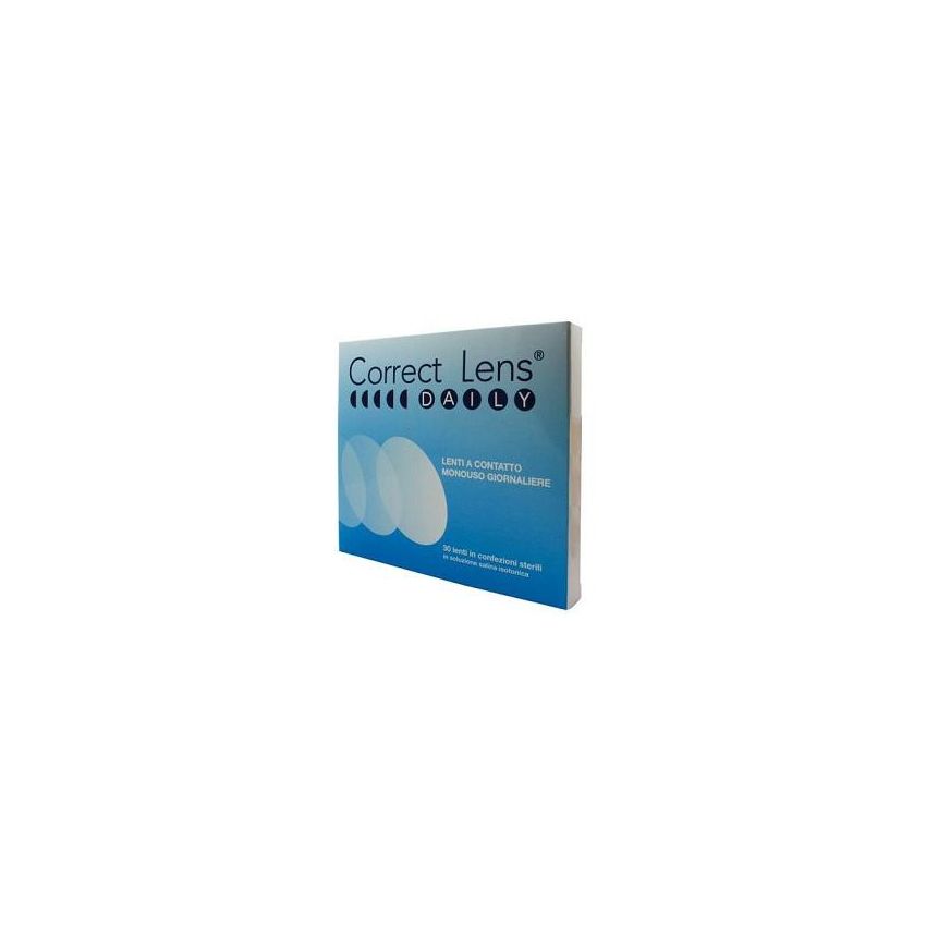 Lenti a Contatto Monouso Giornaliere Correct Lens -5,75, 30 Pezzi