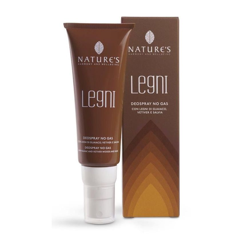 Nature's Legni Deodorante Spray Senza Gas, 75ml