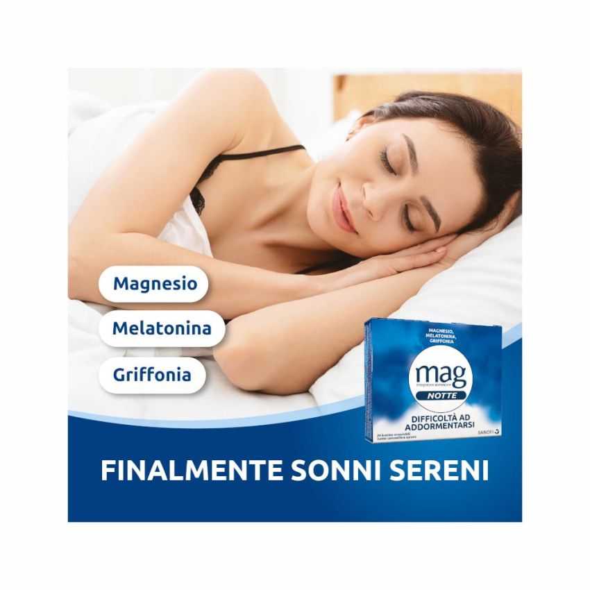 Mag Notte - Integratore Notturno in 24 Bustine