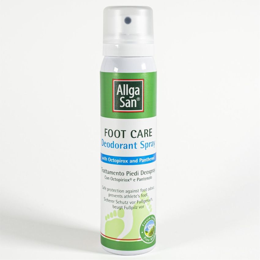 Spray Deodorante AllgaSan per Piedi 100ml