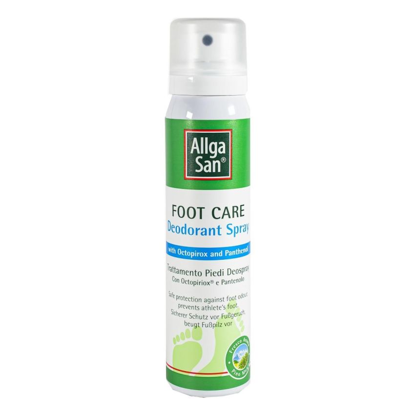 Spray Deodorante AllgaSan per Piedi 100ml