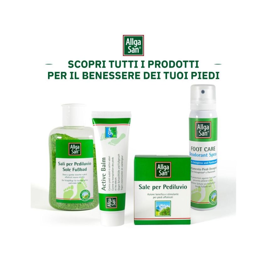 Spray Deodorante AllgaSan per Piedi 100ml