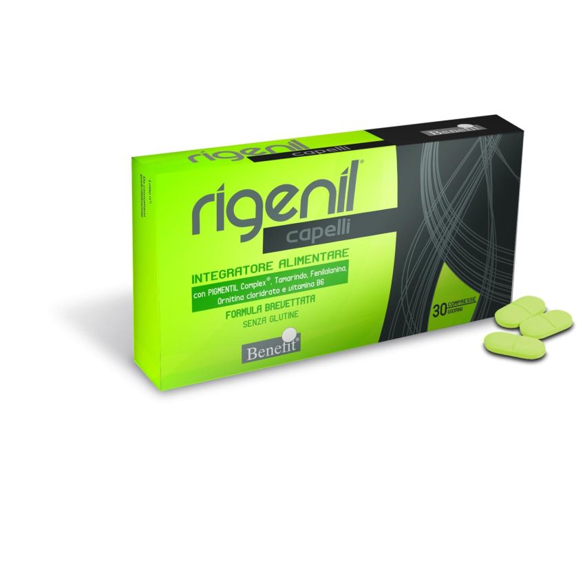 Rigenil per Capelli - Trattamento Rinforzante in 30 Compresse