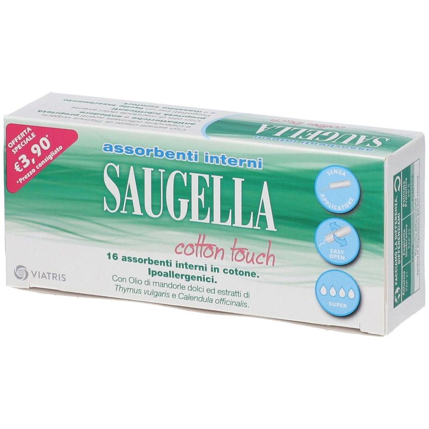Saugella Super Absorbenti Interni - Pacco da 16