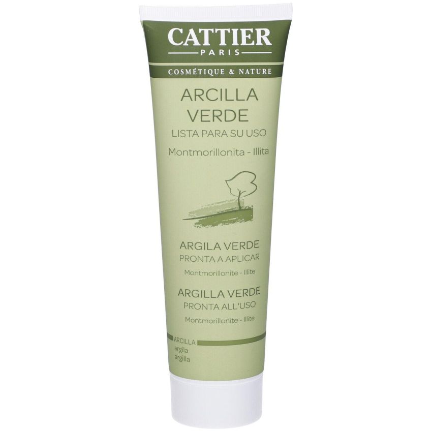 Argilla Verde Cattier 400g - Pura e Naturale