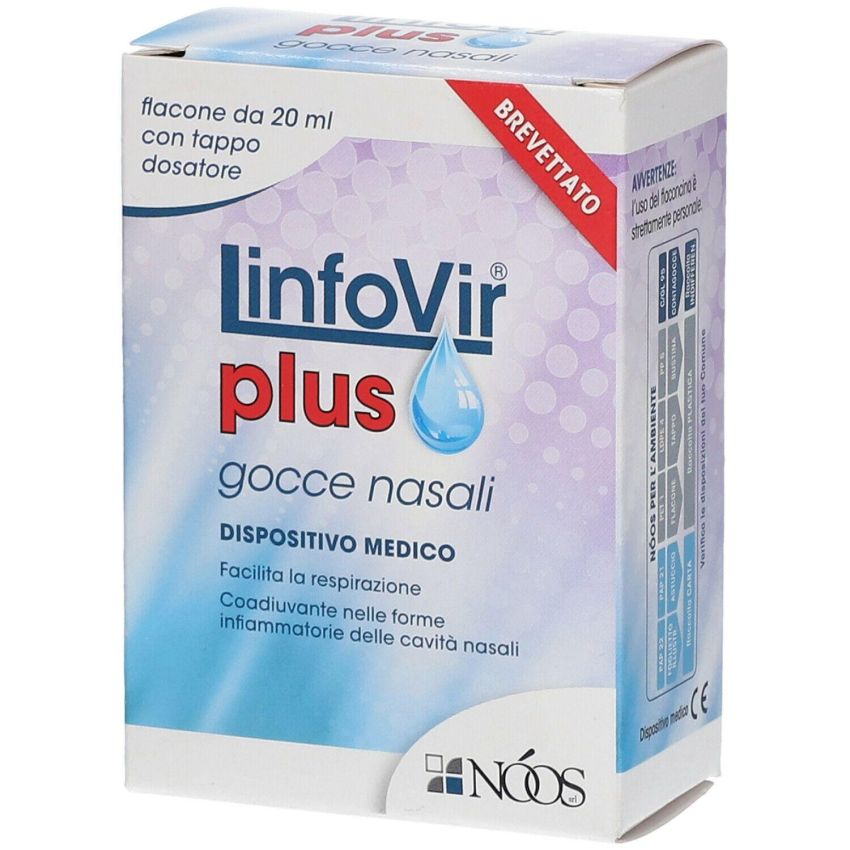 Linfovir Plus - Gocce Nasali Protettive 20ml