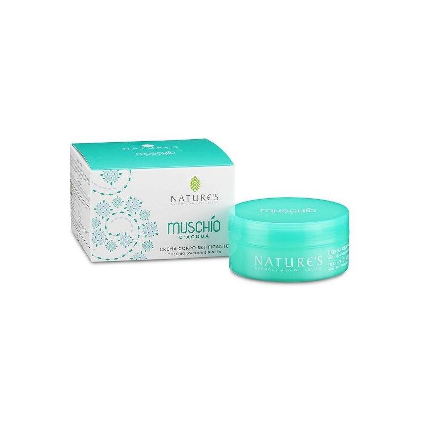 Crema Corpo Setificante al Muschio d'Acqua Naturale di Nature's - 100ml