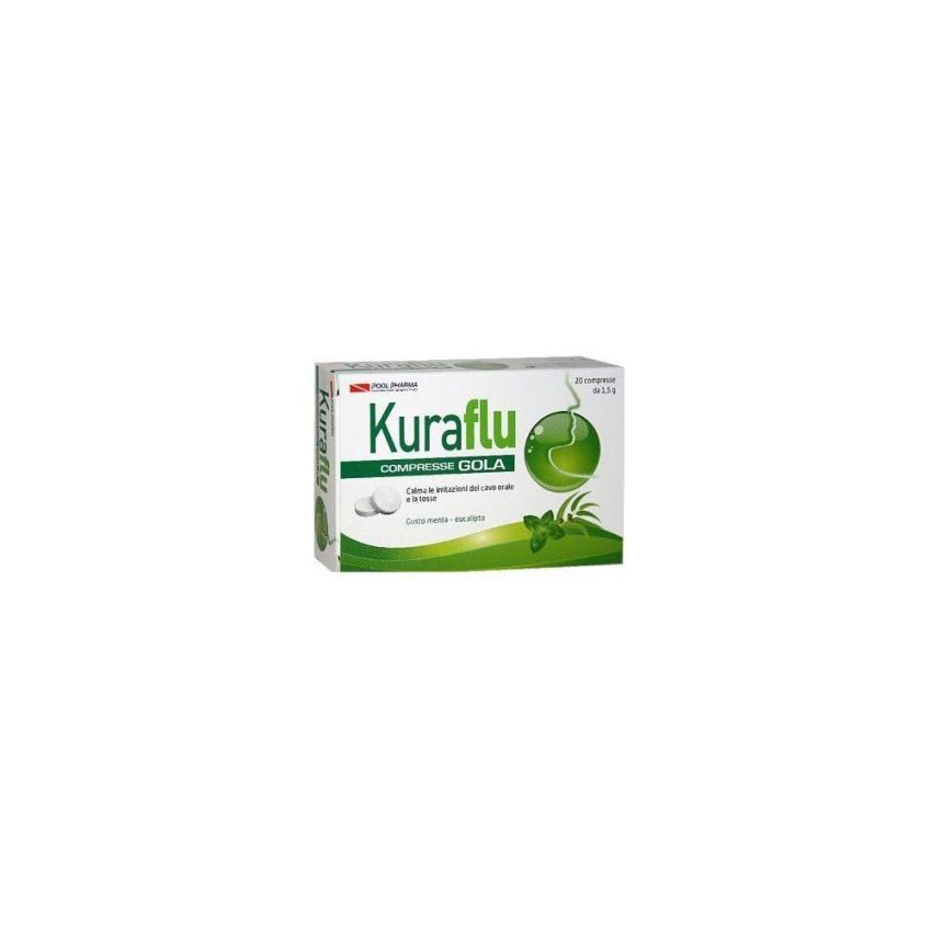 Kuraflu Gola Eucalipto - 20 Compresse da 1.5g