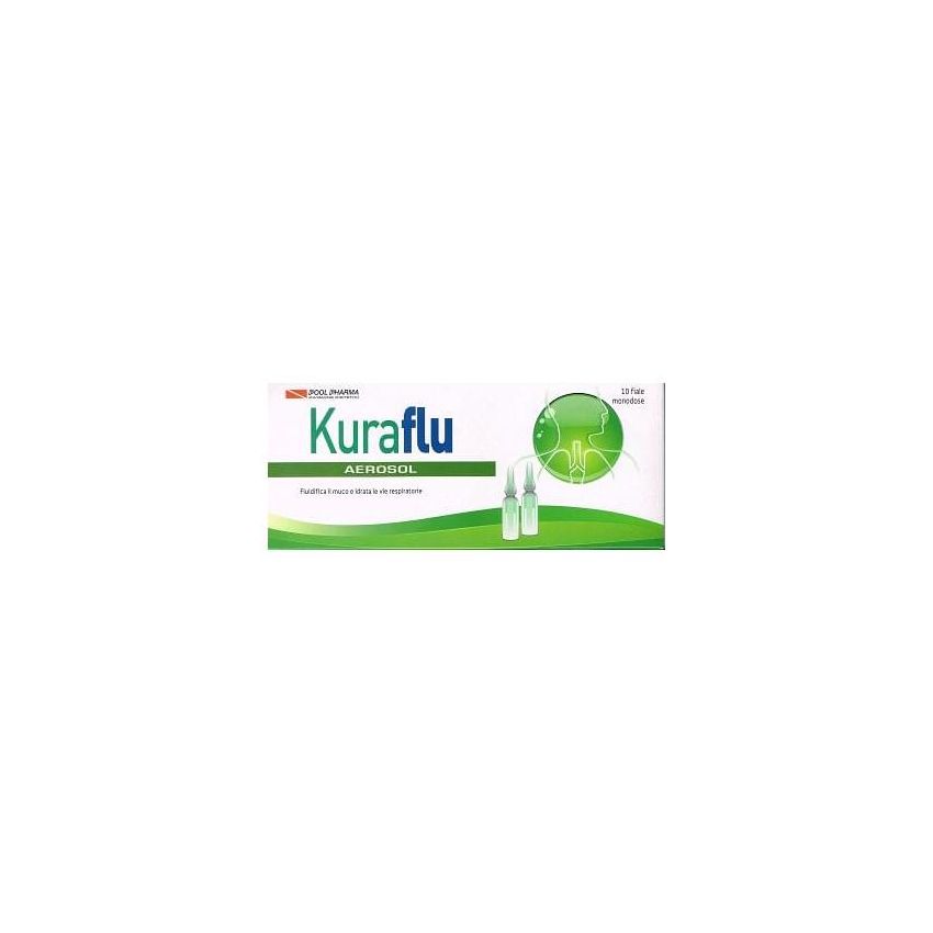 Kuraflu Aerosol - 10 Fiale Monodose per Nebulizzatore
