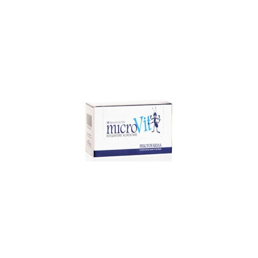 Microvit Integratore Vitaminico in Confezioni da 10x10ml