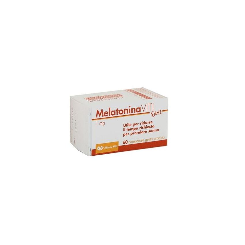 Viti Fast Melatonina 1mg - Confezione da 60 Compresse Rapide