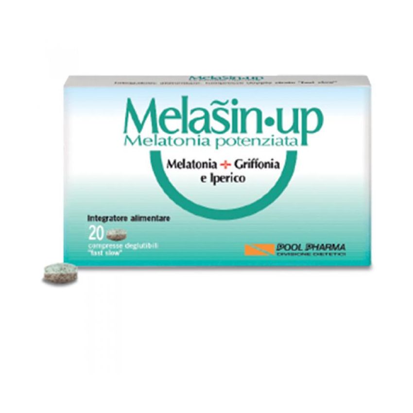 Melasin Up - Integratore per il Sonno, 20 Compresse