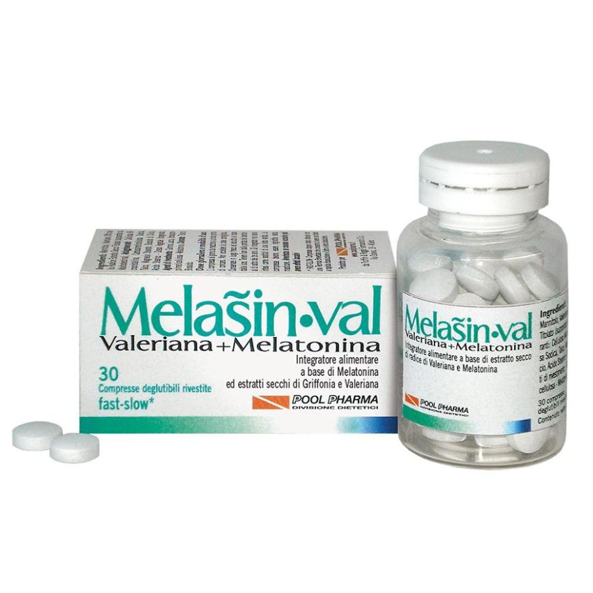 Melasin Val 1mg - Integratore Alimentare - 30 Compresse