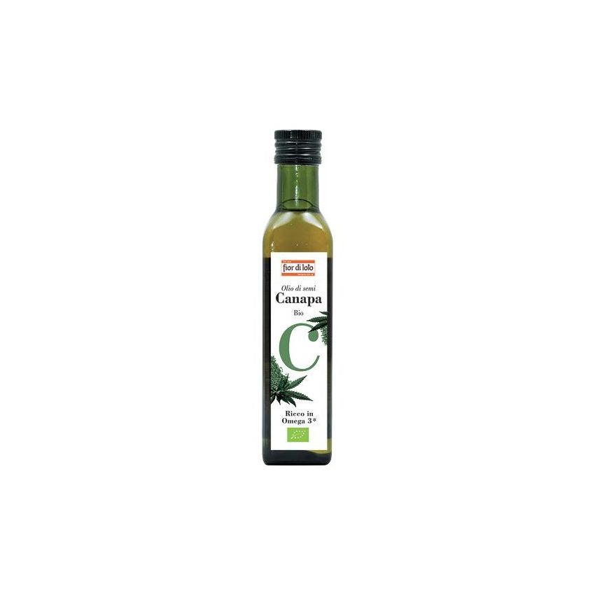 Olio Biologico di Semi di Canapa e Fiori di Loto - 250ml