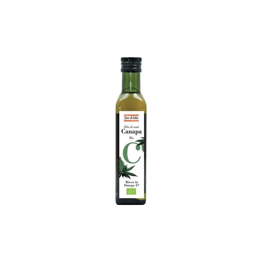 Olio Biologico di Semi di Canapa e Fiori di Loto - 250ml