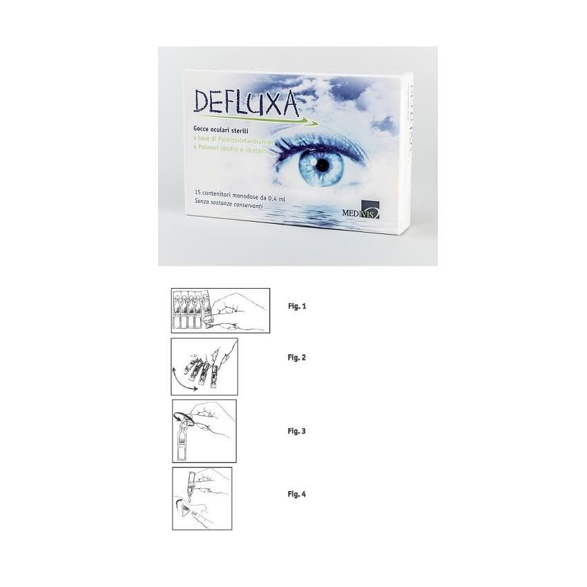 Defluxa Gocce Oculari - 15 fiale da 0,4 ml