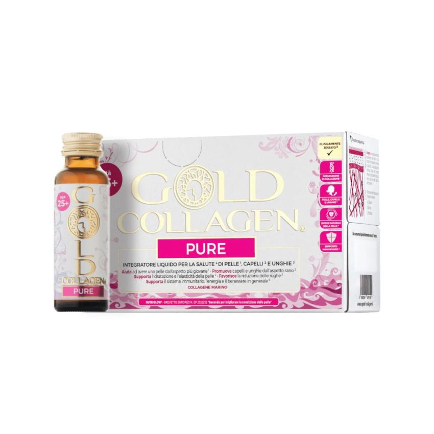 Pure Gold Collagen Liquid Supplement, 10x50ml