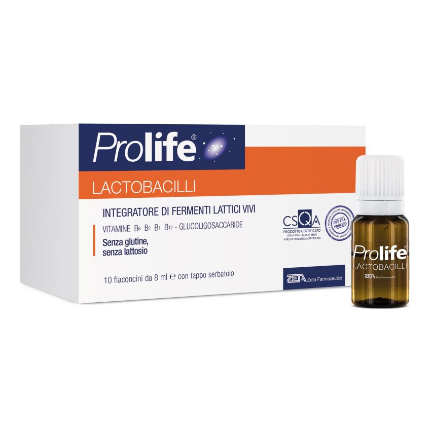 Prolife Lactobacilli Probiotic - 10 Fiale da 8ml