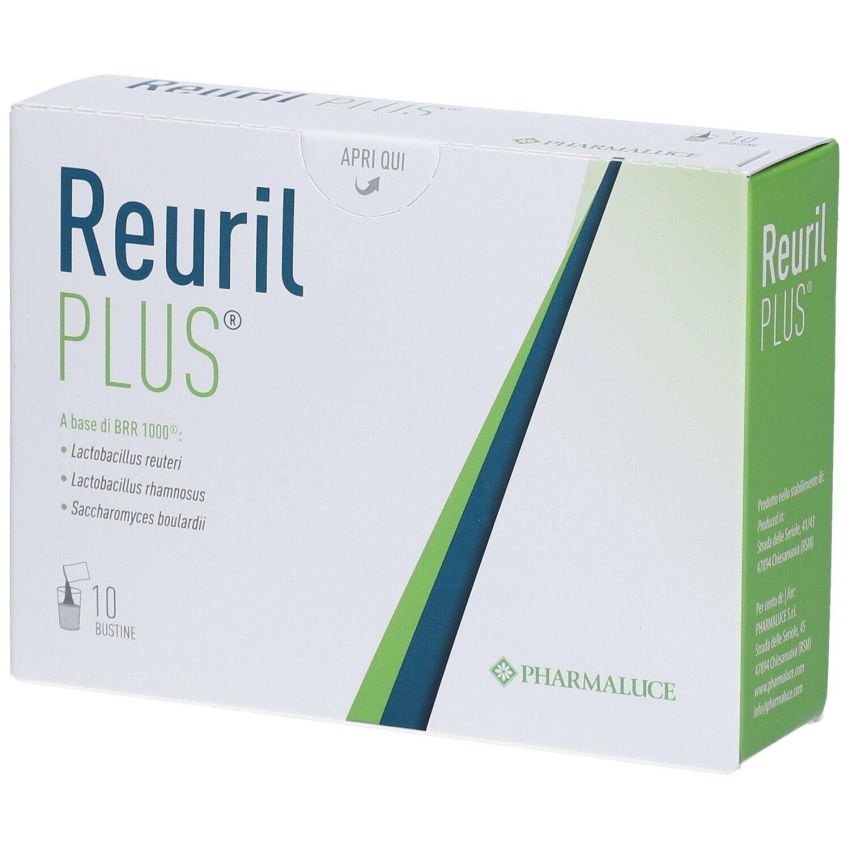 Reuril Plus Supplemento Nutrizionale - 10 Bustine da 3g