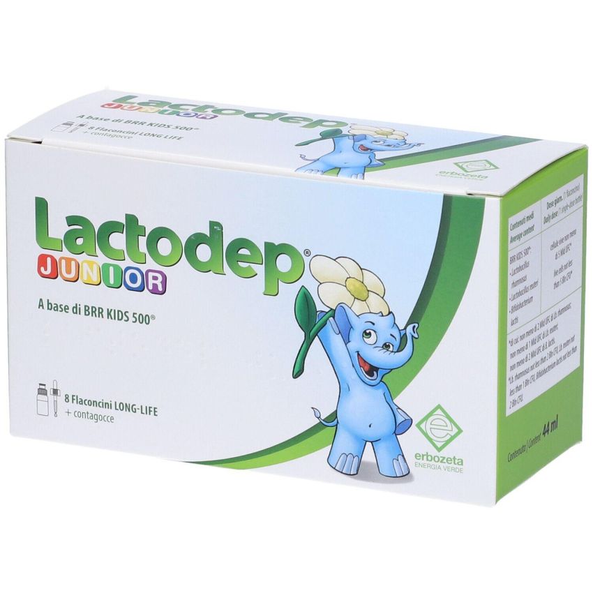 Lactodep Junior - Confezione da 8 Flaconi