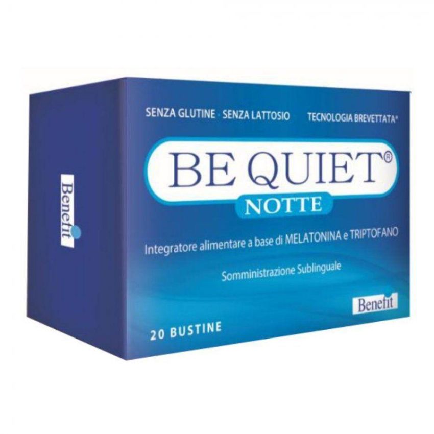 Be Quiet Notte Bustine da 1mg - Pacco da 20 Bustine da 1,3g