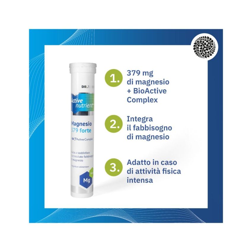 Dr. Theiss Forte Compresse di Magnesio, Confezione da 20