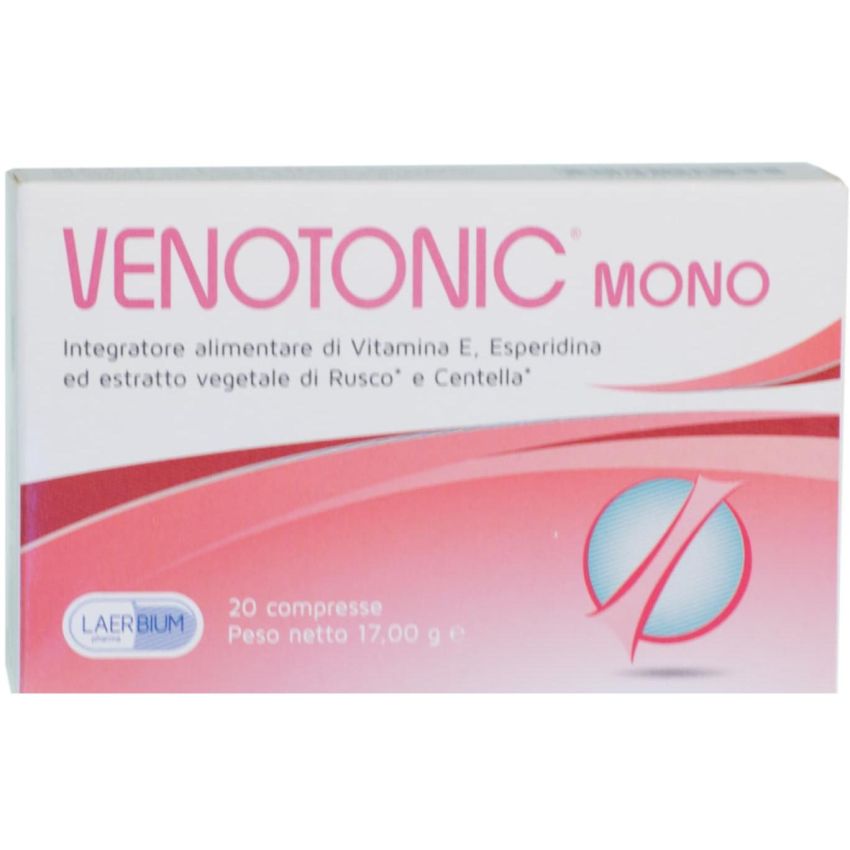 Venotonic Mono Compresse Venotoniche da 850mg - 20 Pezzi