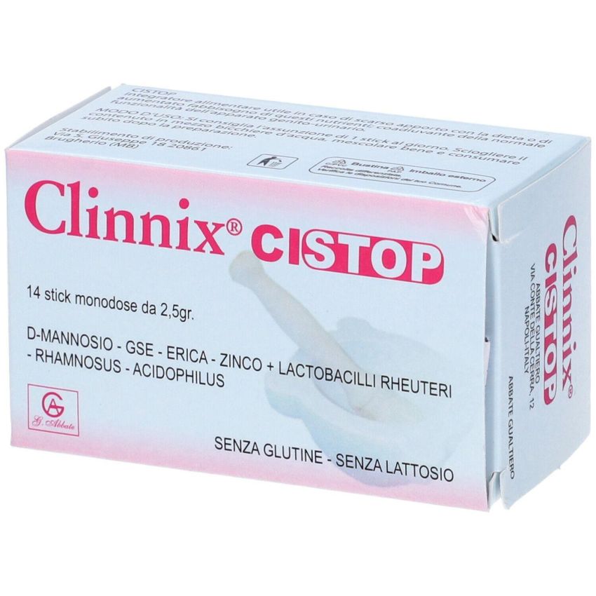 Clinnix Cistop Monodose - Bustine Stick Pack da 14