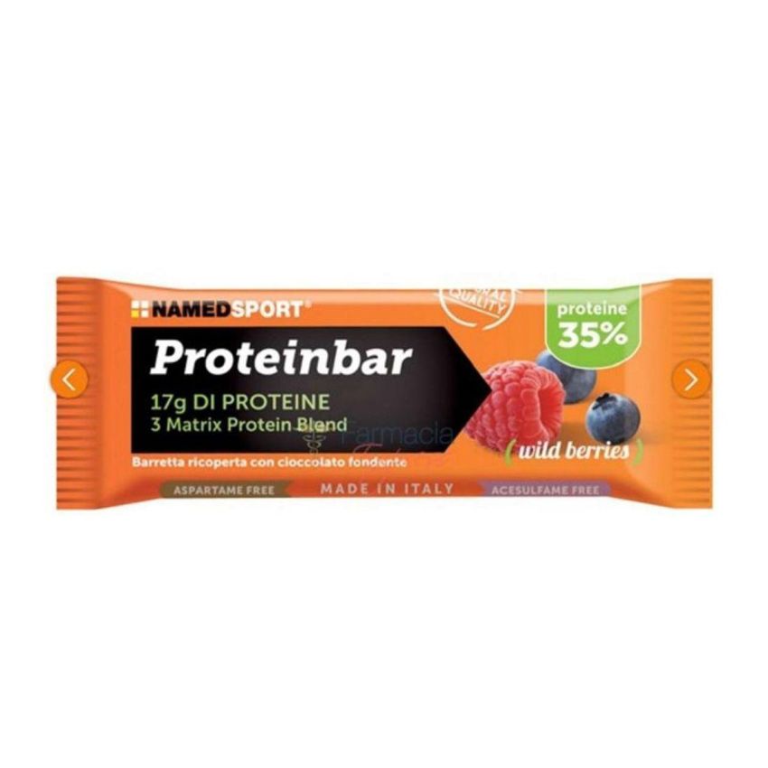 Barretta Proteica ai Frutti di Bosco Named Sport da 50g