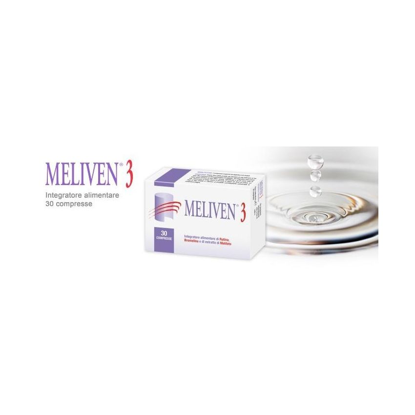 Meliven 3 - Integratore Alimentare con 30 Compresse