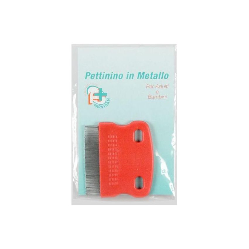 Pettine Combinato in Plastica e Metallo