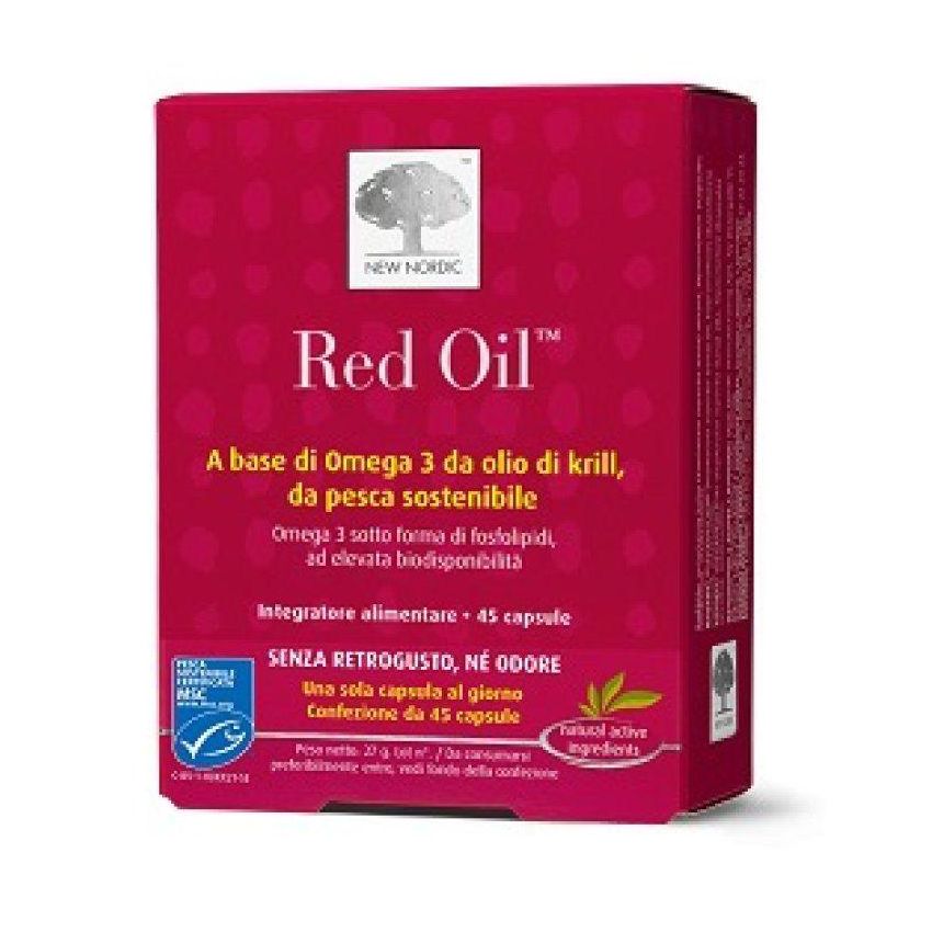 45 Red Oil Health Supplement Capsules