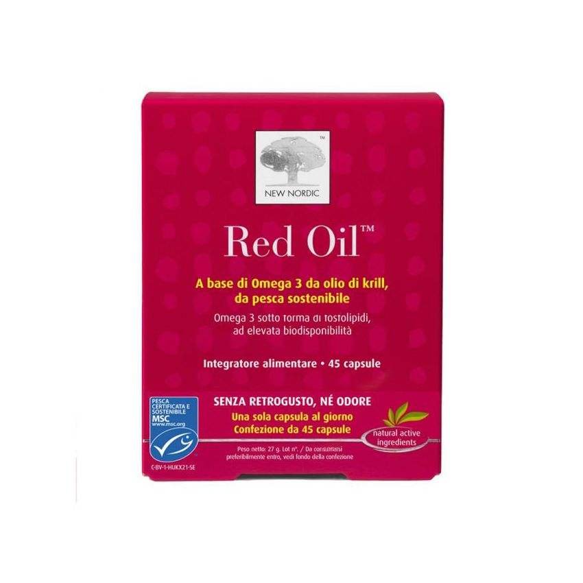 45 Red Oil Health Supplement Capsules