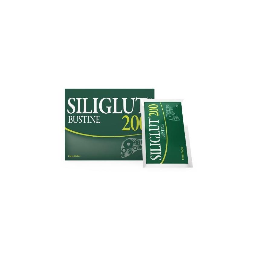 Siliglut 200 - Bustine in Astuccio da 60g, Confezione da 20
