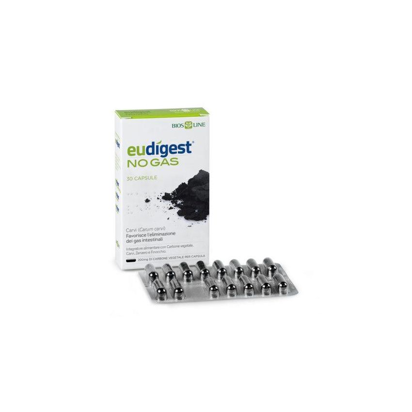 Biosline Eudigest No Gas - 30 Capsule Vegetali