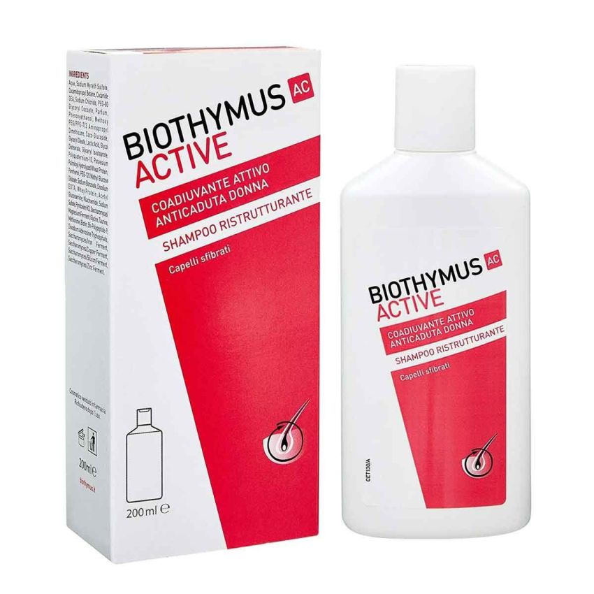 Biothymus AC Active Ristrutturante - Shampoo per Donne 200ml