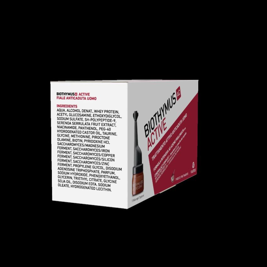 Biothymus AC ACT Trattamento Capelli Intensivo per Uomo - 10 Fiale