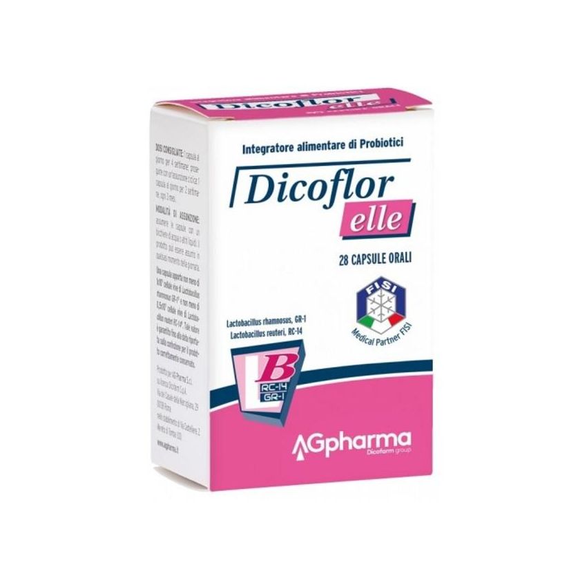 Dicoflor Elle Supplemento Probiotico - 28 Capsule
