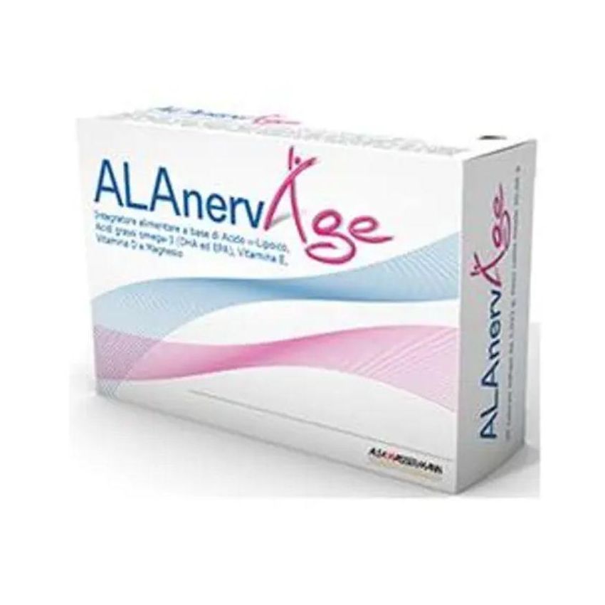 Alanerv Age Softgel Capsules - Confezione da 20