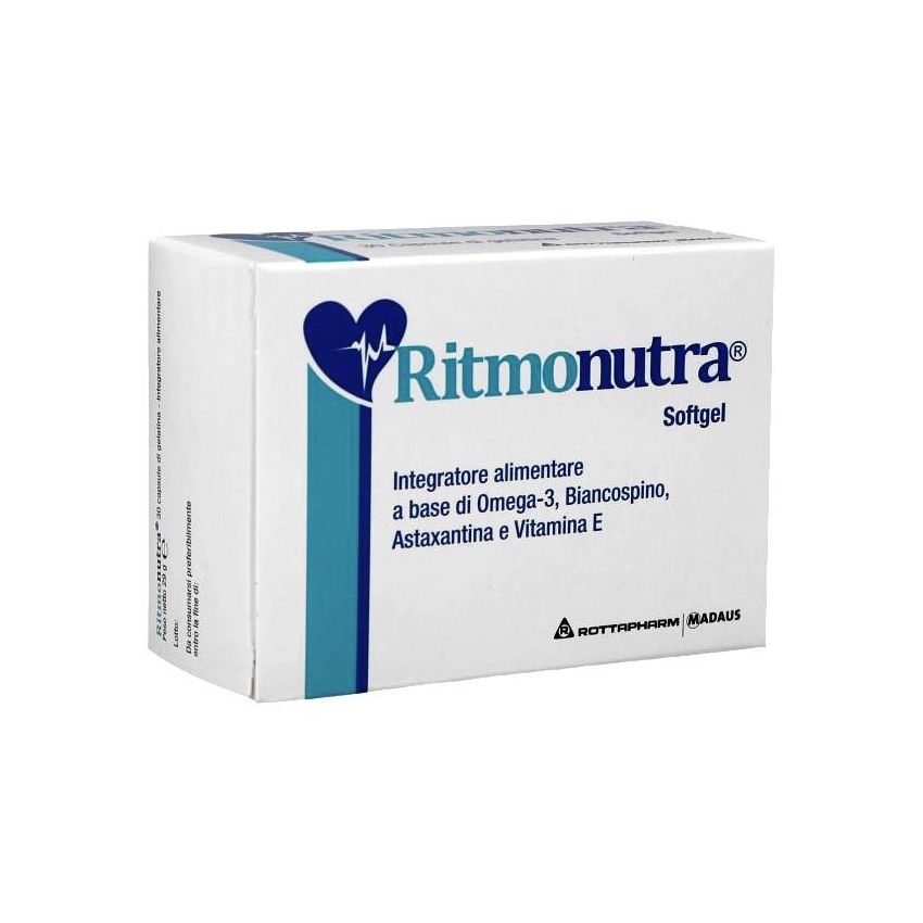Ritmonutra Softgel Capsules - Pacchetto da 30