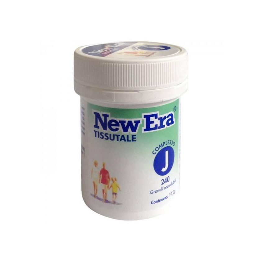 New Era Complesso J - Granuli Omeopatici, Confezione da 240